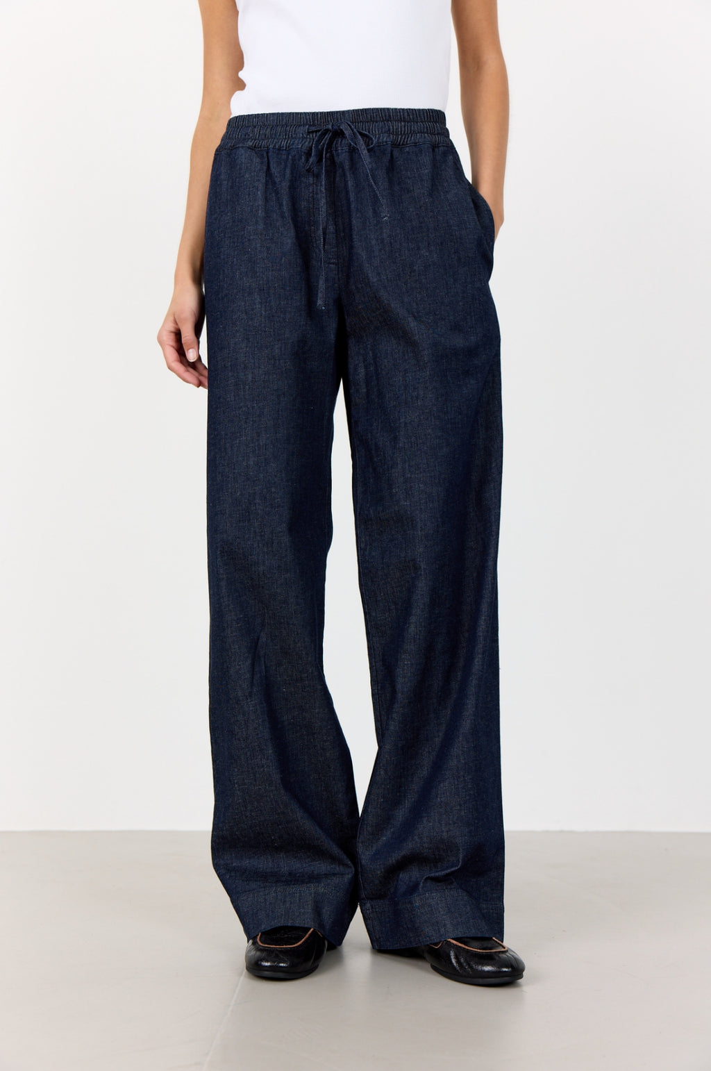 Nuri Pants Dark Navy