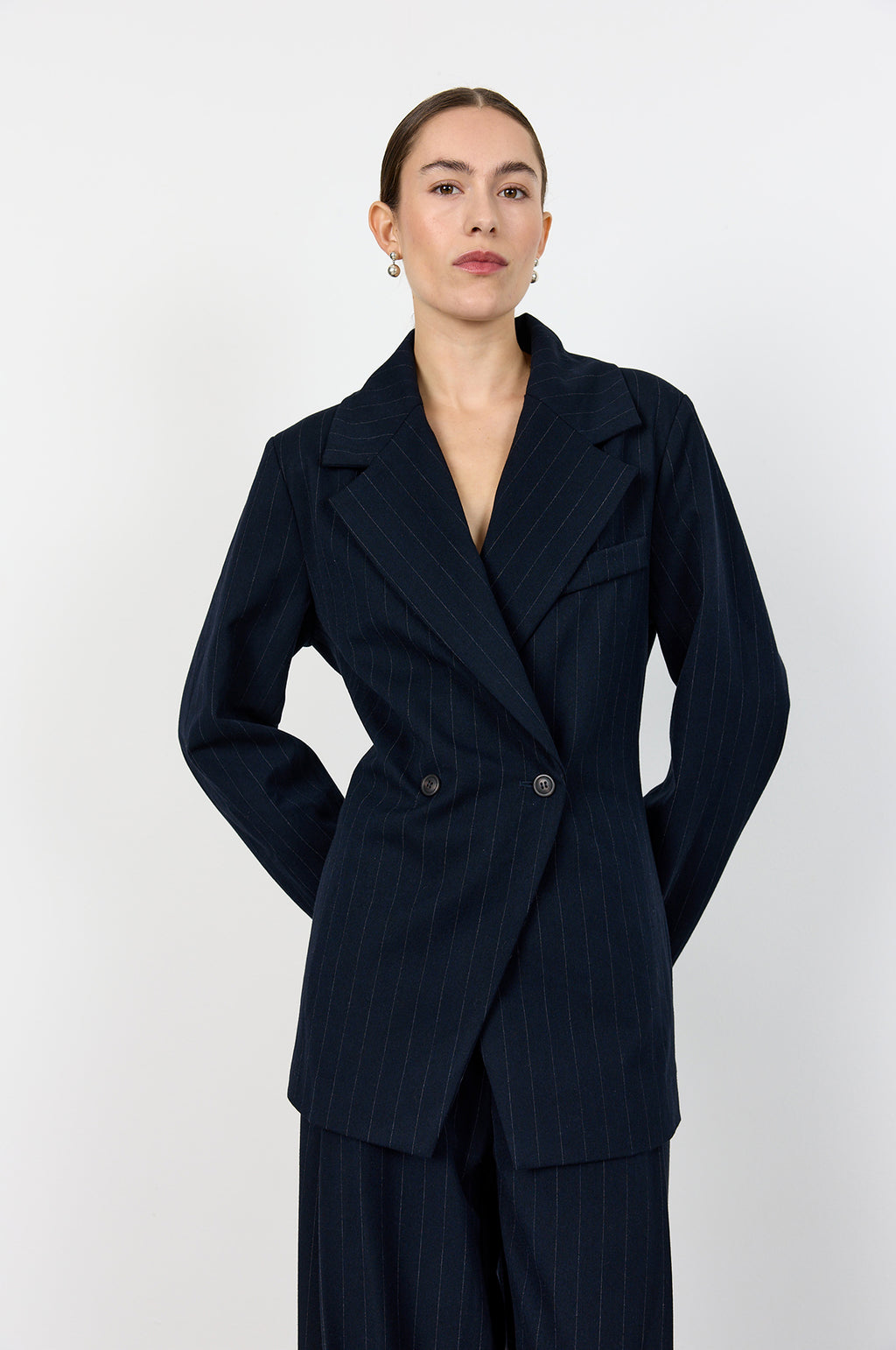 Olivia Blazer Winter Sky Combi