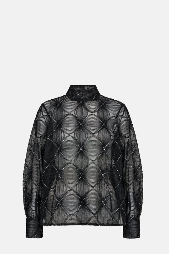 Opaya Blouse Black Combi