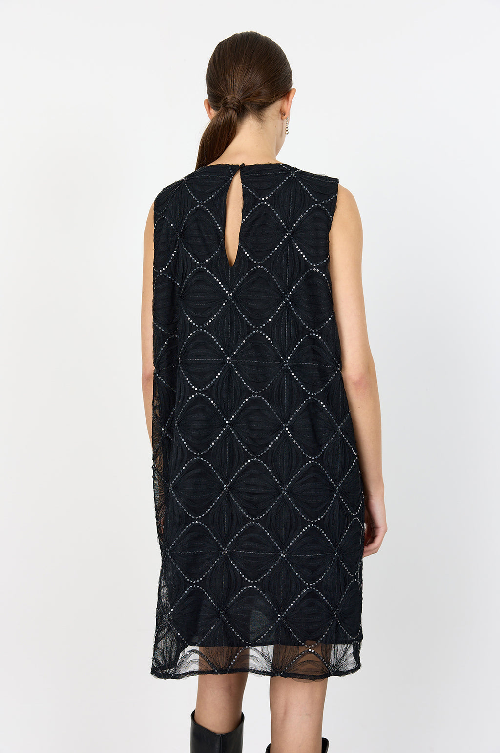 Opaya Dress Black Combi