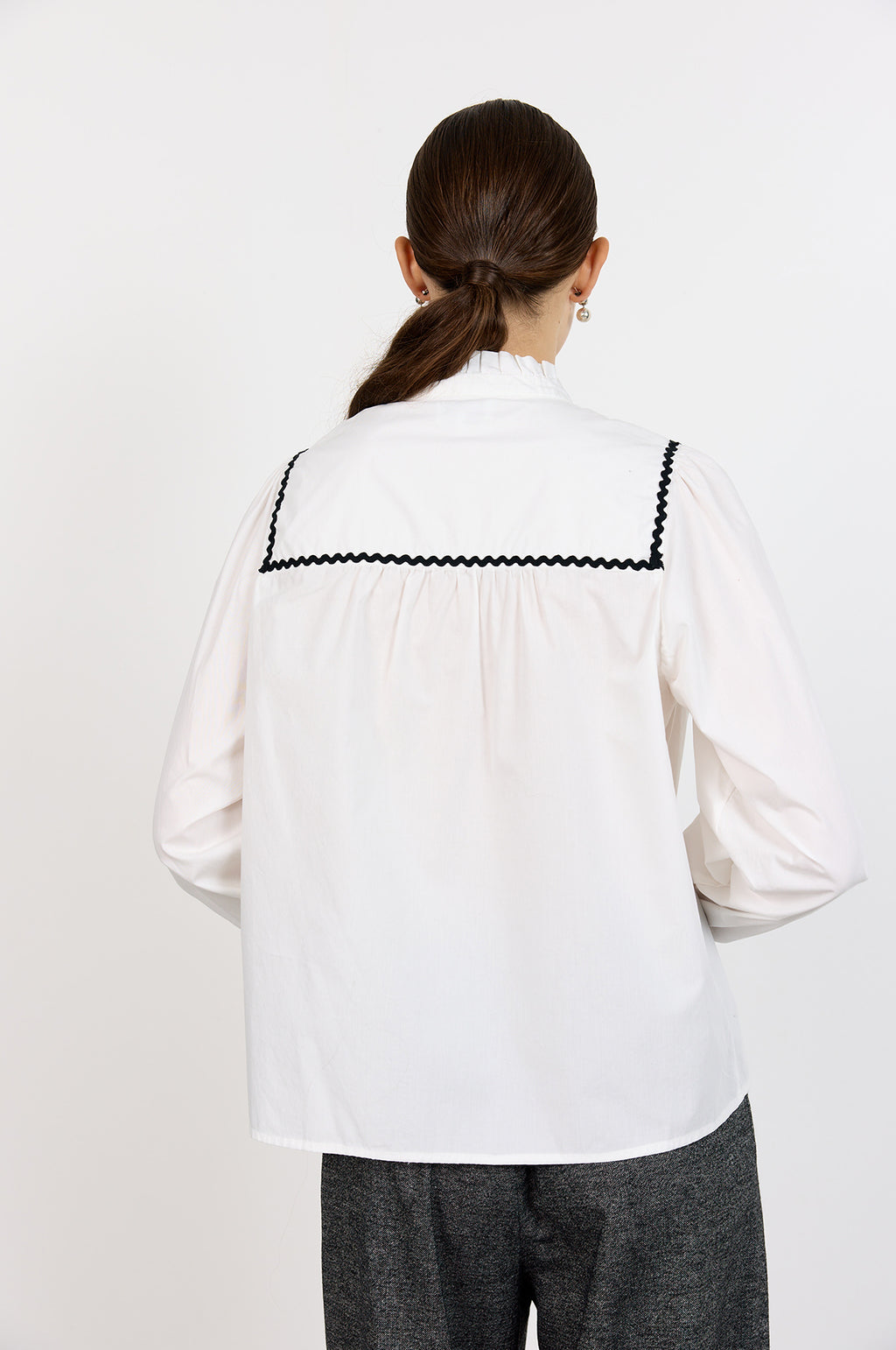 Otto Blouse Star White Combi