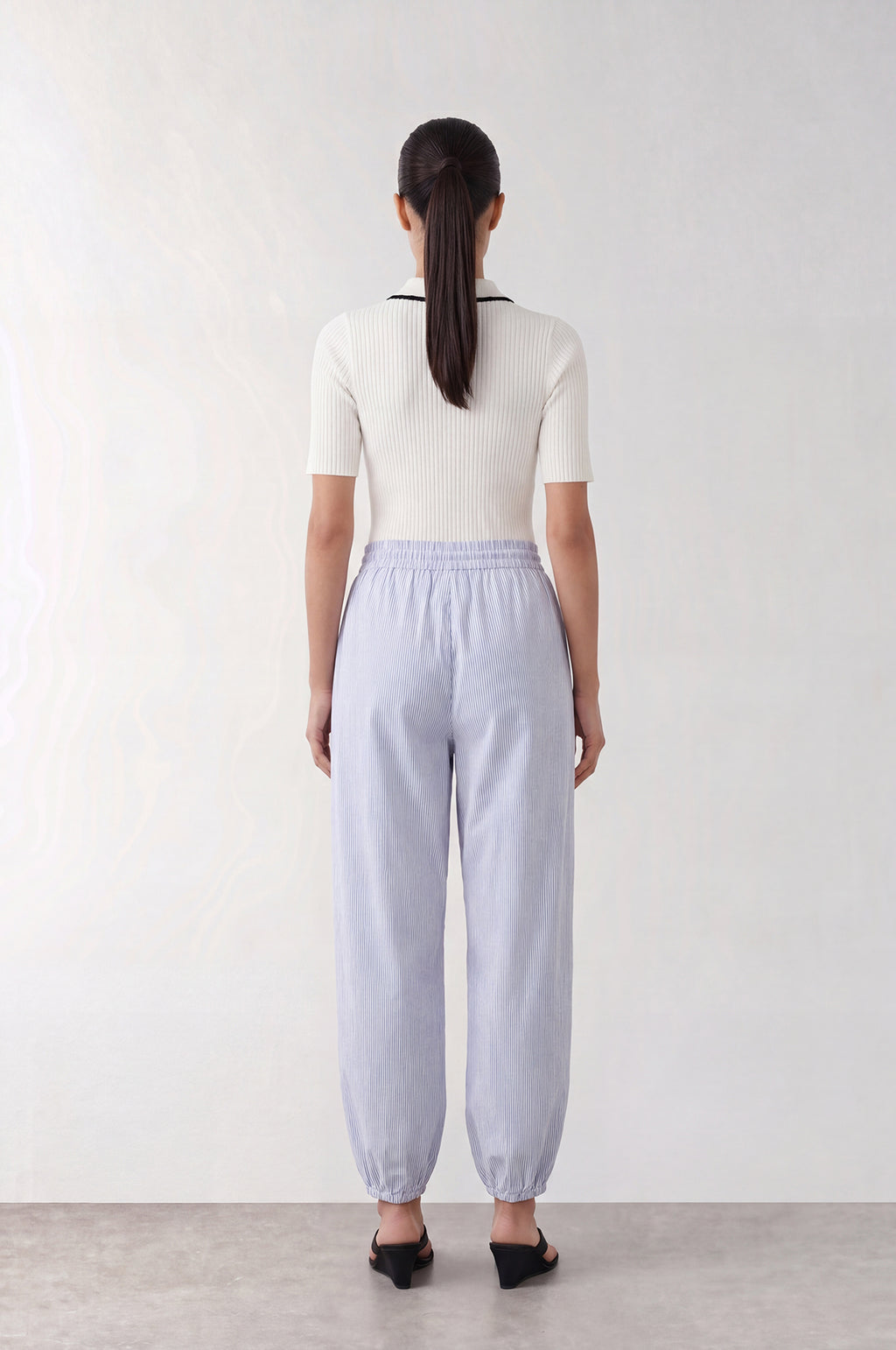 Riss Pants White Combi