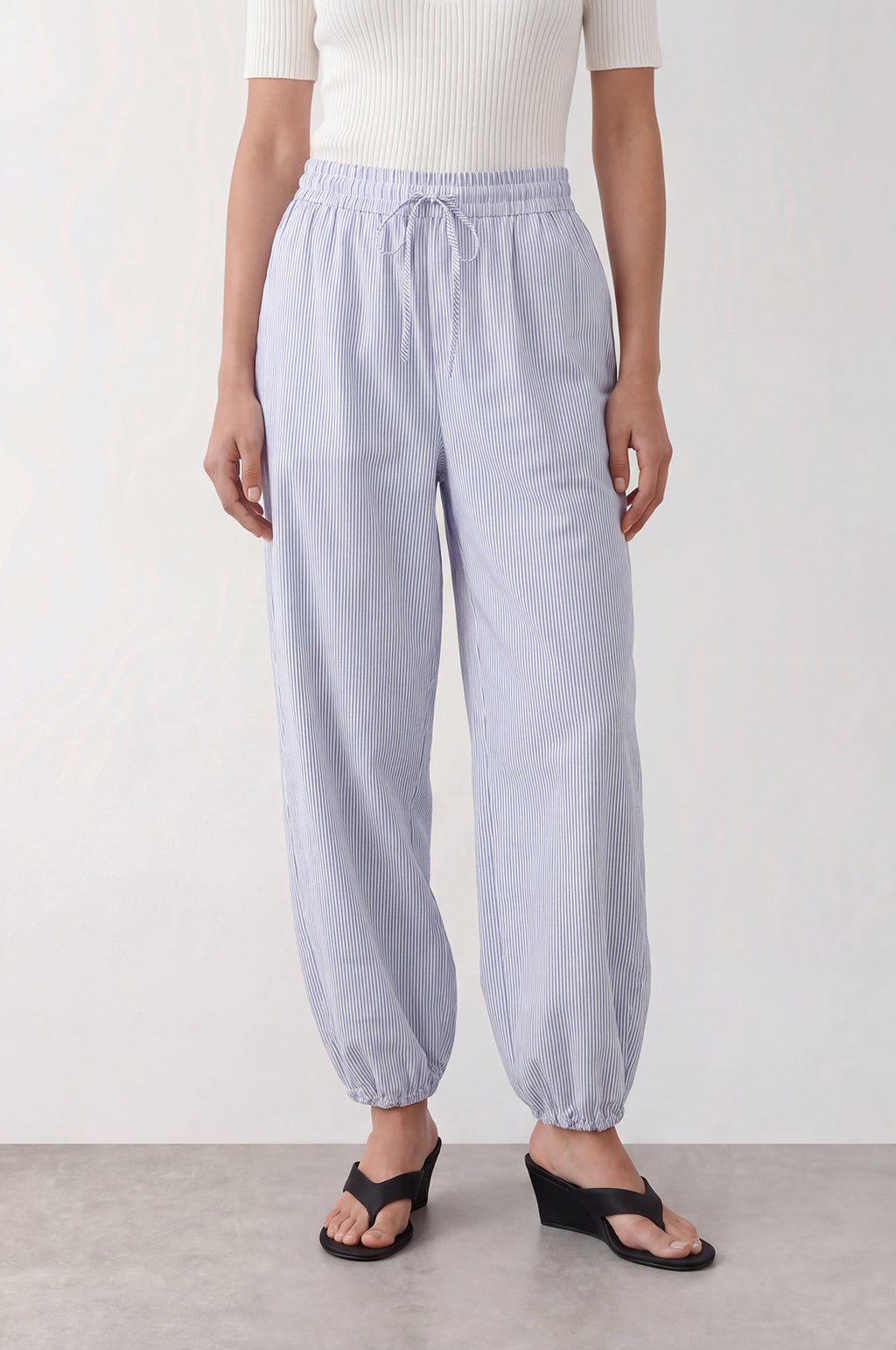 Riss Pants White Combi