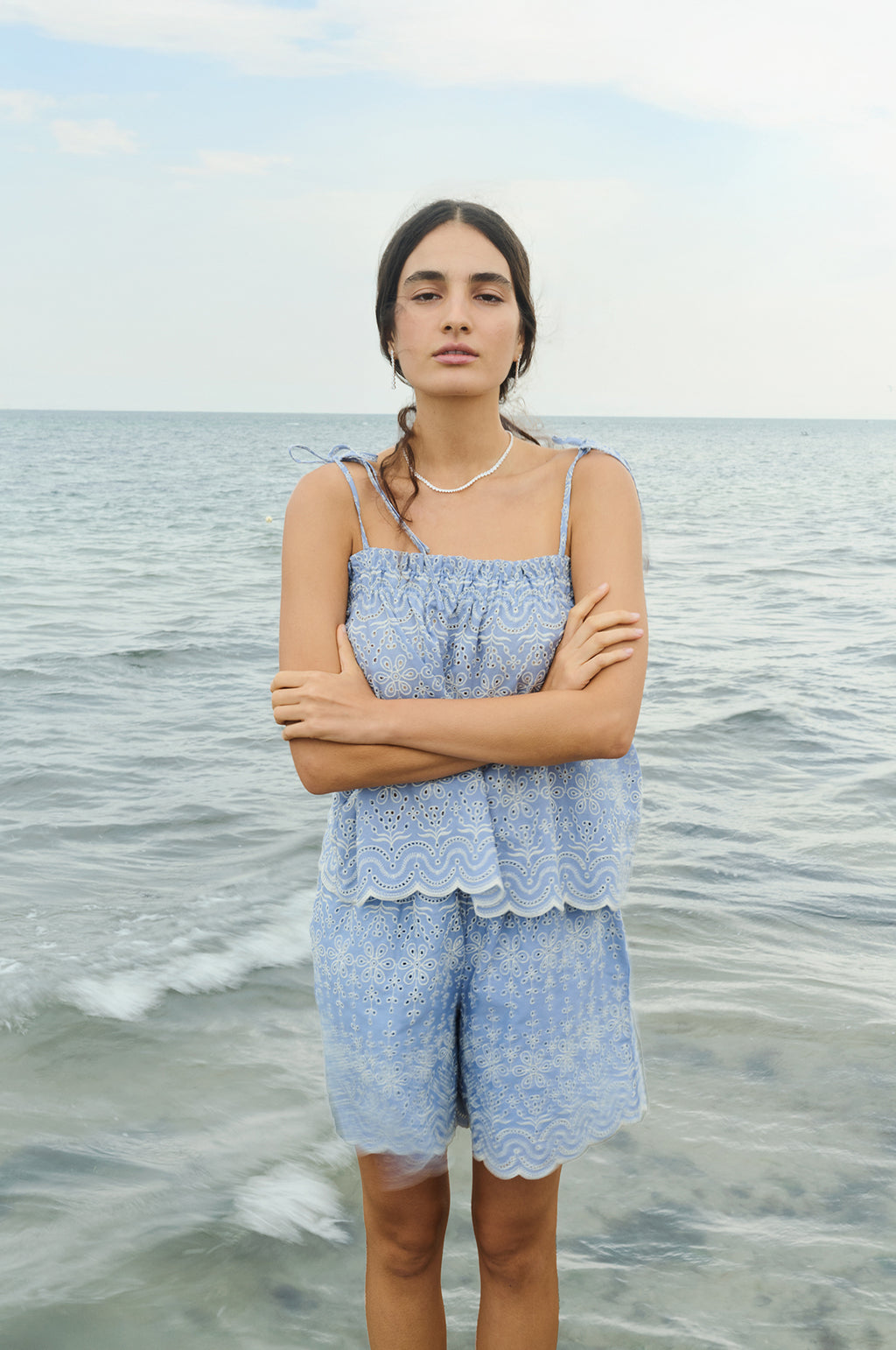 Rosalina Shorts Stone Wash Combi