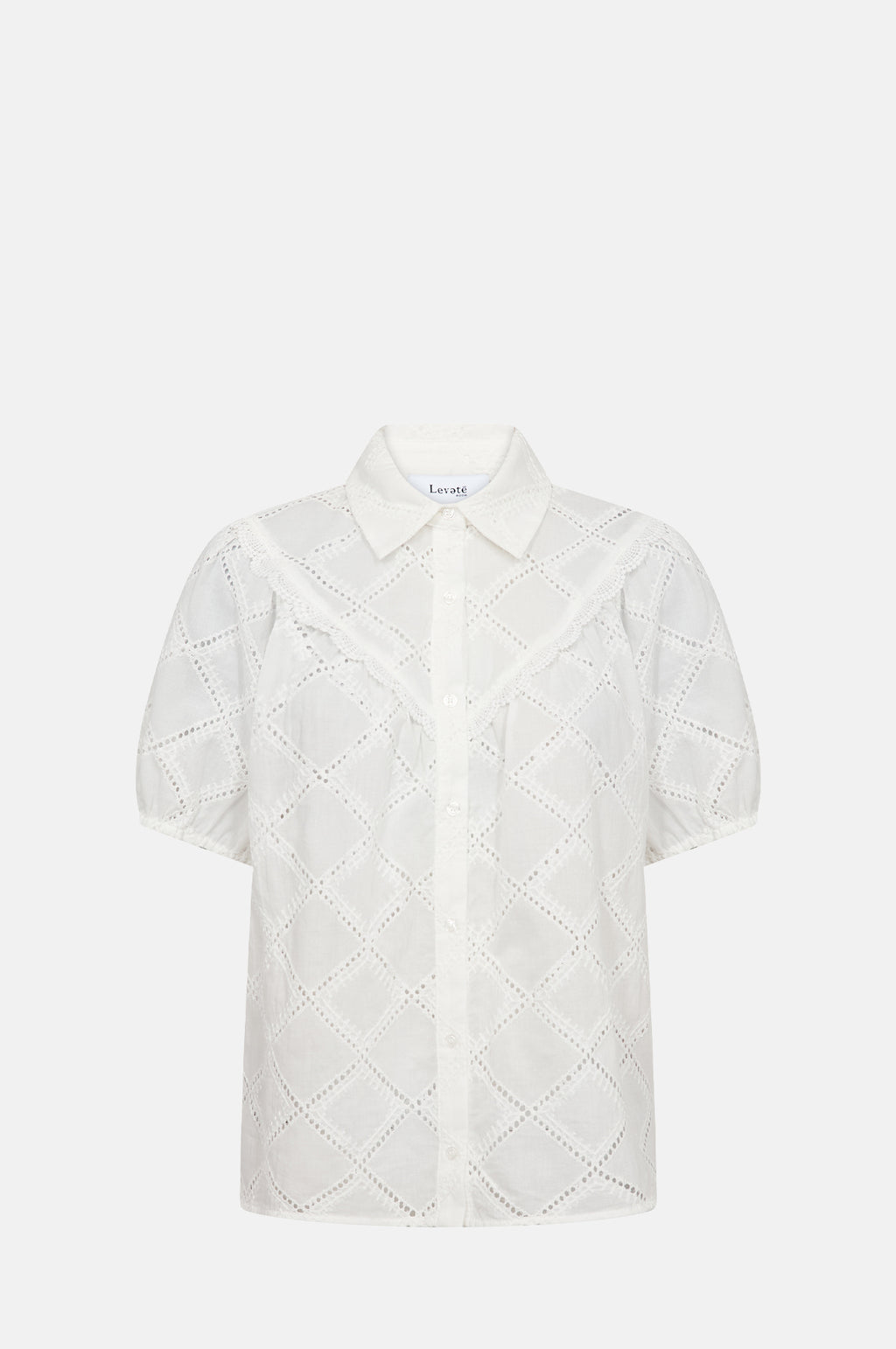 Levete Room Row Shirt Star White.