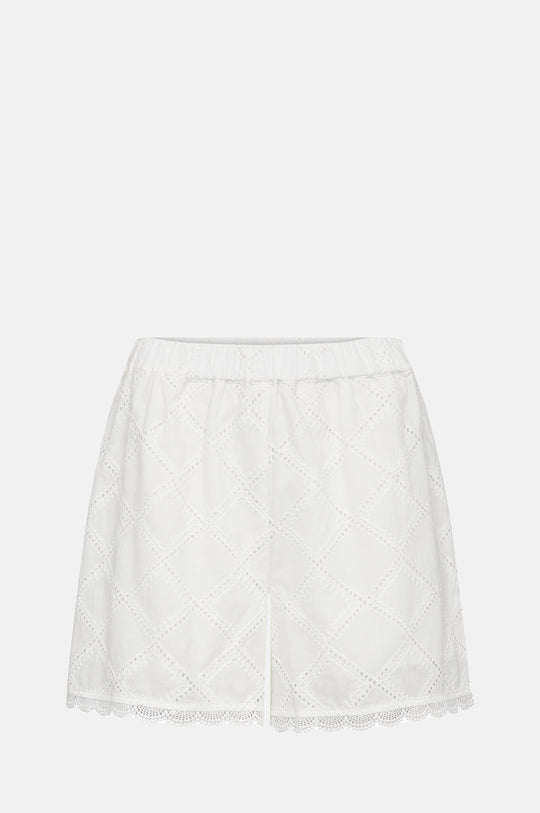 Row Shorts Star White