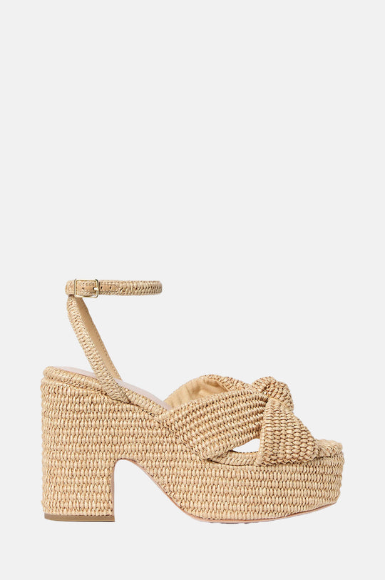 Liza Chunky Platform Sandal Natural