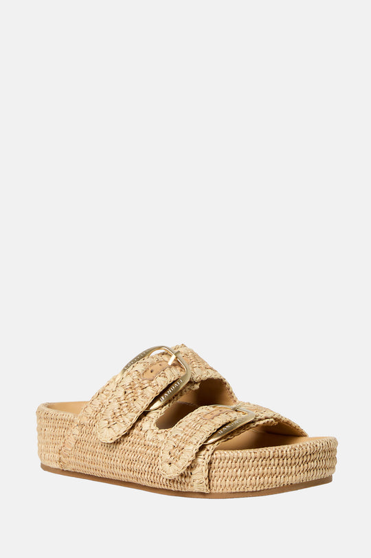Nico Two Band Sandal Natural/Natural