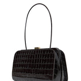 Zella Covered Frame Clutch Ebony