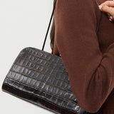 Zella Covered Frame Clutch Ebony