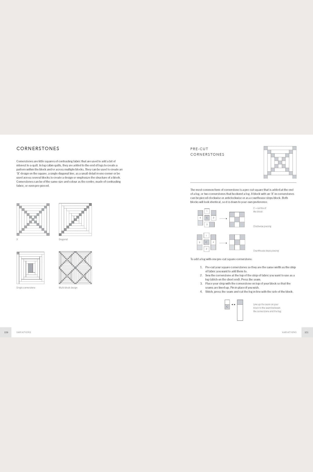 Log Cabin Quilt Blocks