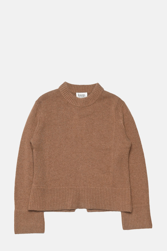 Geraldine Split Back Sweatshirt Harvest