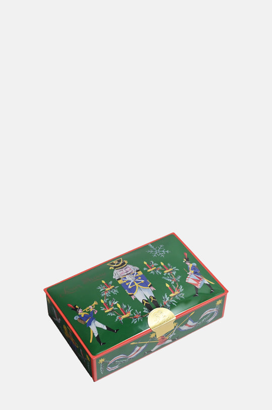 Harrison Howard Nutcracker Green 12- Piece Tin