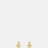 Louise Hendricks Driss Diamond Stud Earrings.