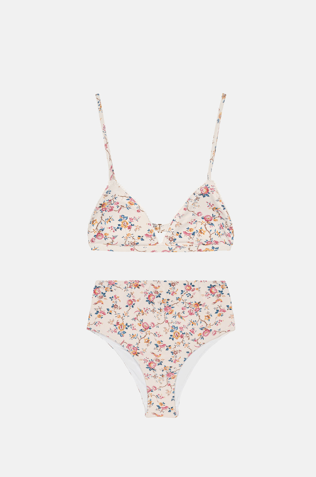 Louise Misha Vasalia Creeky Bikini Cream Retro Garden.