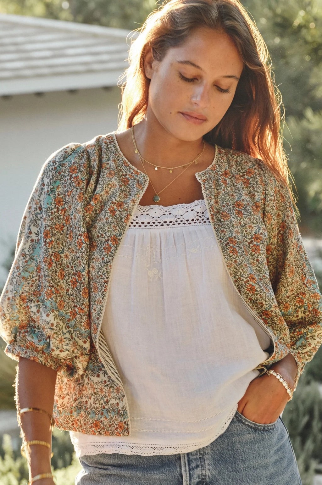 Jaci Print Jacket Multi