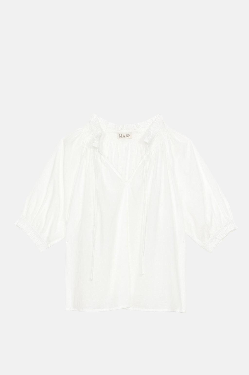 M.A.B.E. Lotta S/S Top White.