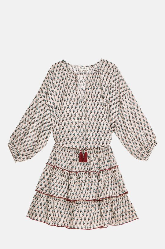 Devi Print L/S Sundress Multi