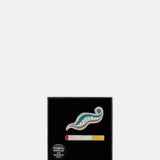 Cigarette + Smoke Brooch