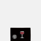 Glass of Red Wine Brooch