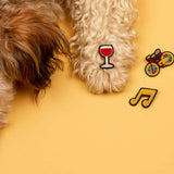 Glass of Red Wine Brooch