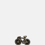 Macon & Lesquoy Silver Bicycle Brooch.