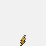 Macon & Lesquoy Small Golden Lightning Brooch.