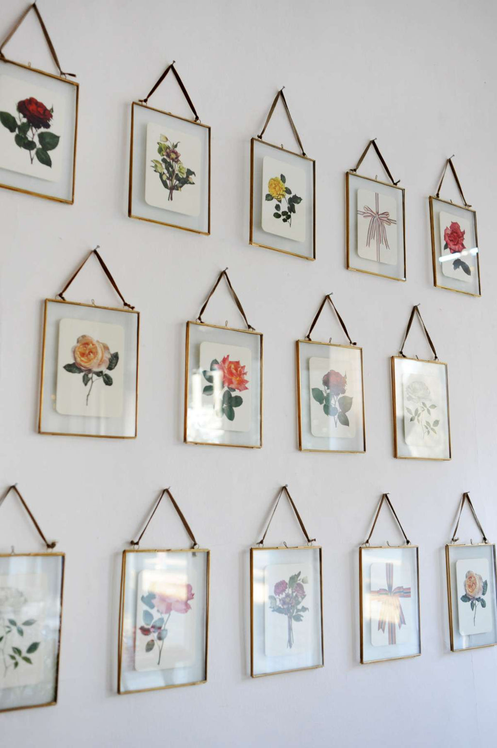 Pink & Yellow Rose Notecard