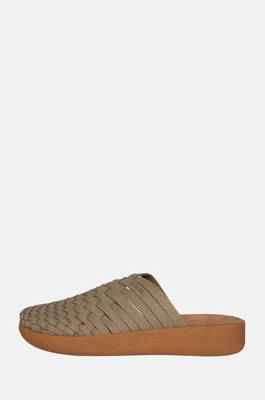 Colony Suede Vegan Leather Taupe/Tan