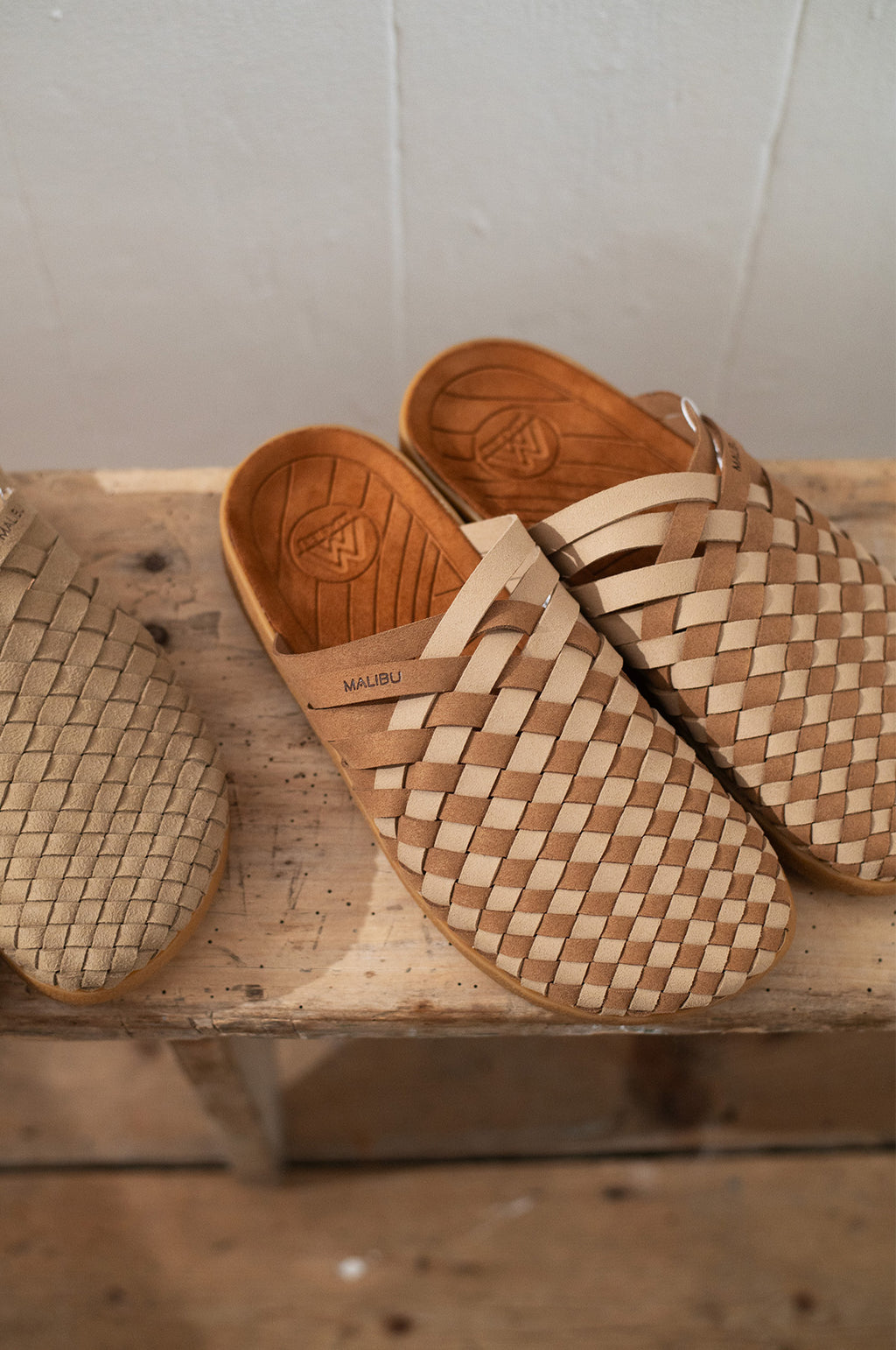 Colony Two Tone Suede Vegan Leather Coyote/Beige/Tan