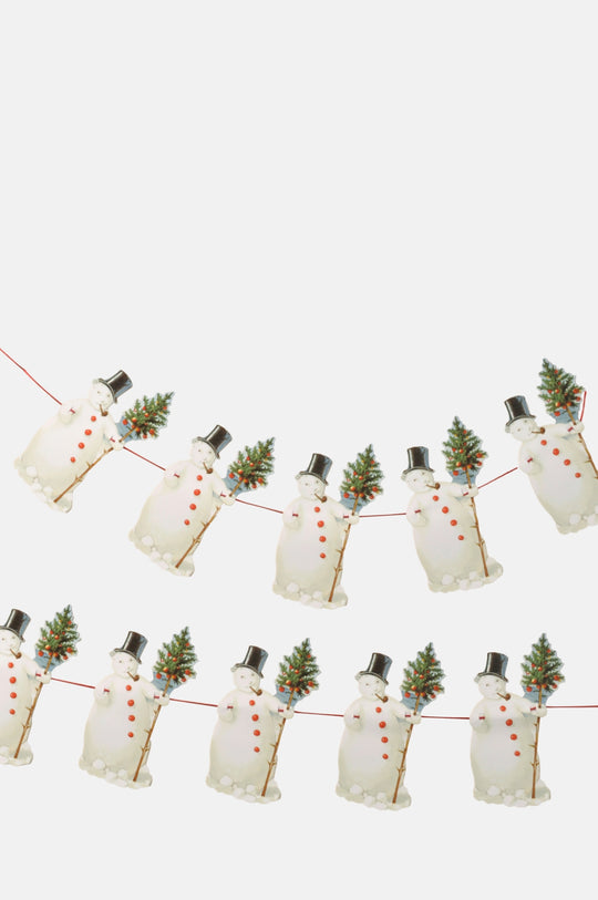 Snowman Garland