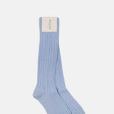 Maria La Rosa Scotland Socks Light Blue.