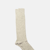 Maria La Rosa Scotland Socks Light Grey.
