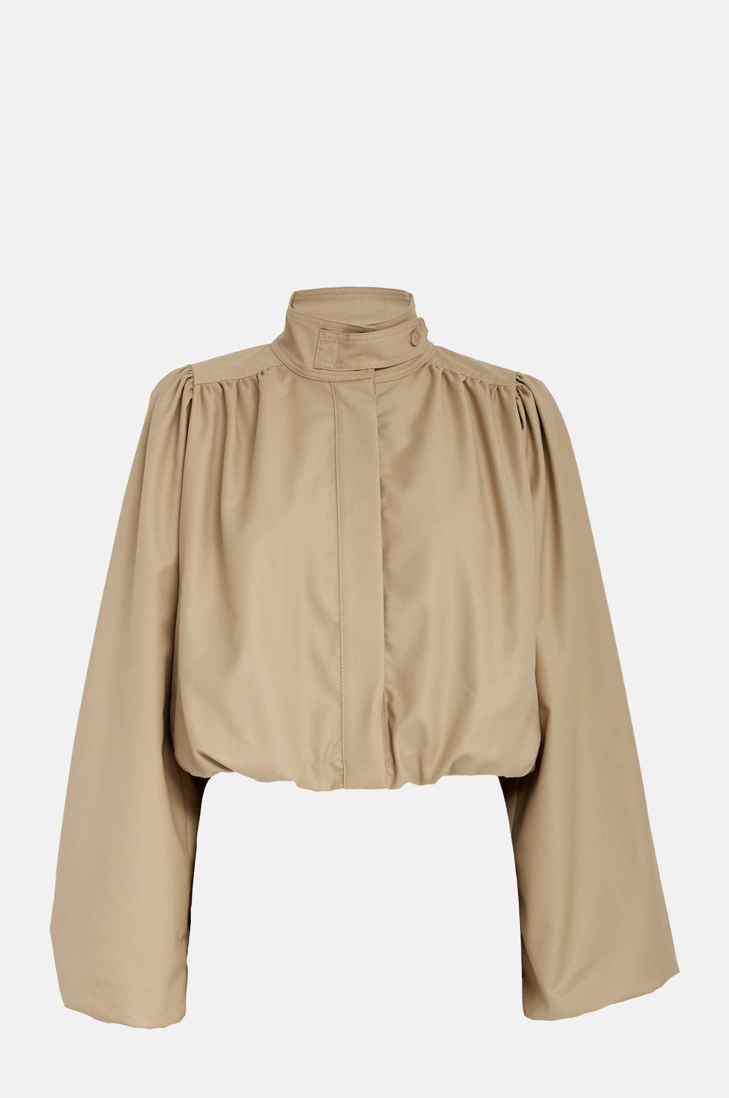 Minus Cindy Short Jacket Sand Gray.