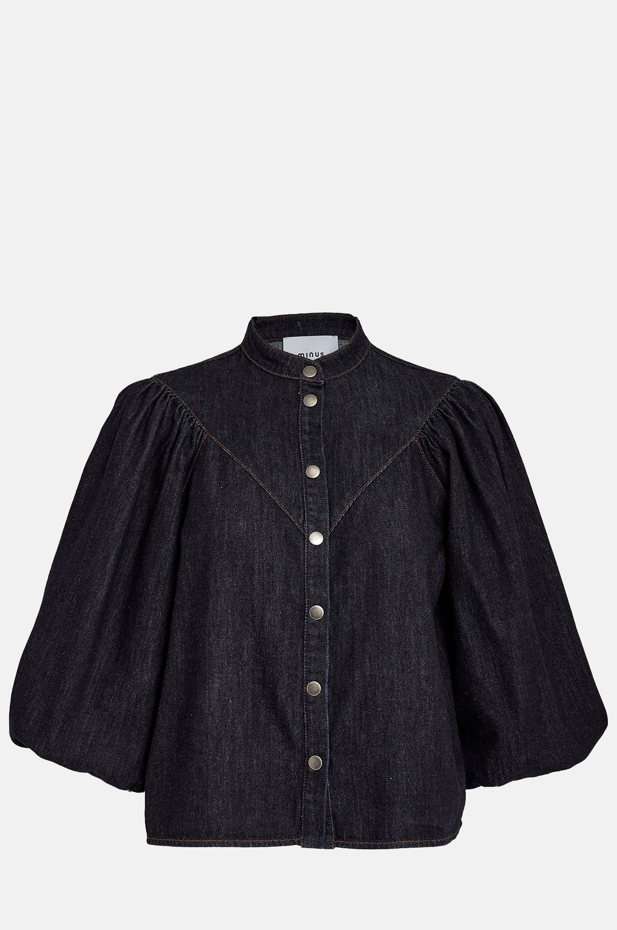 Minus Larissa Blouse Dark Denim.