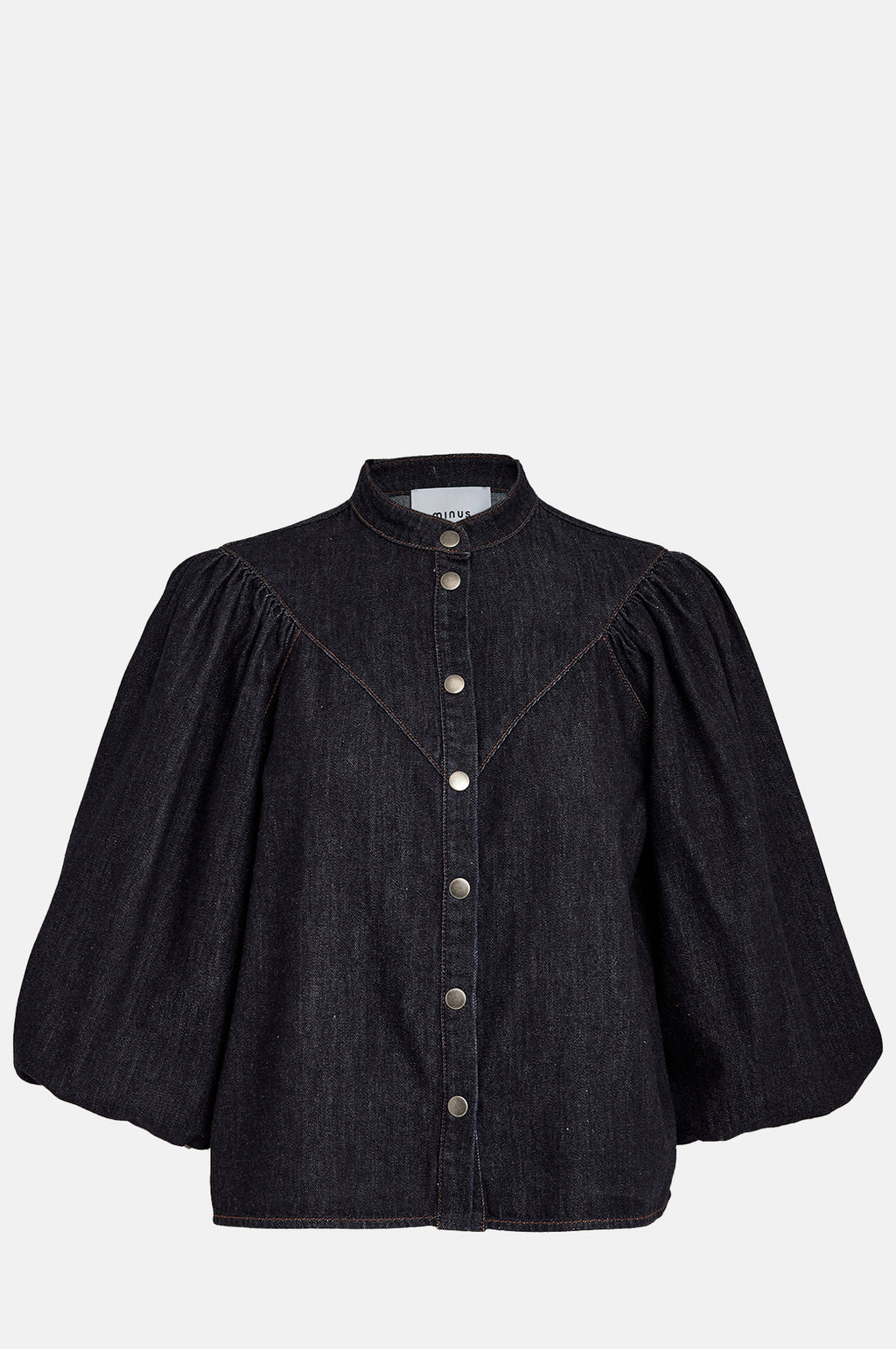 Minus Larissa Blouse Dark Denim.
