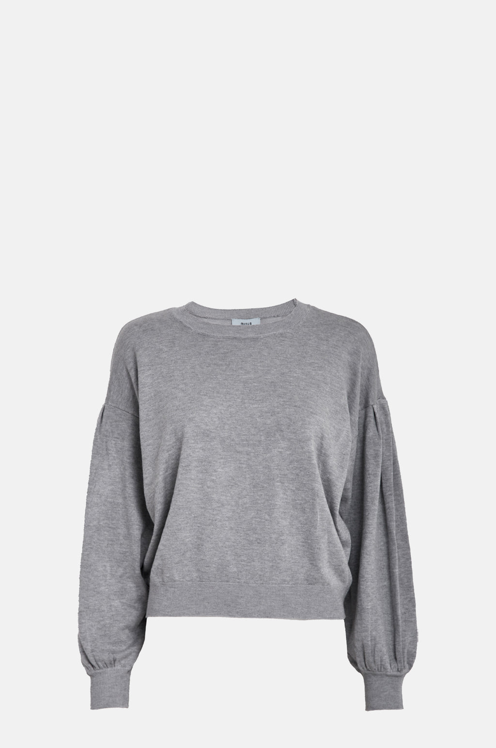 Minus Melea Knit Pullover Light Grey.