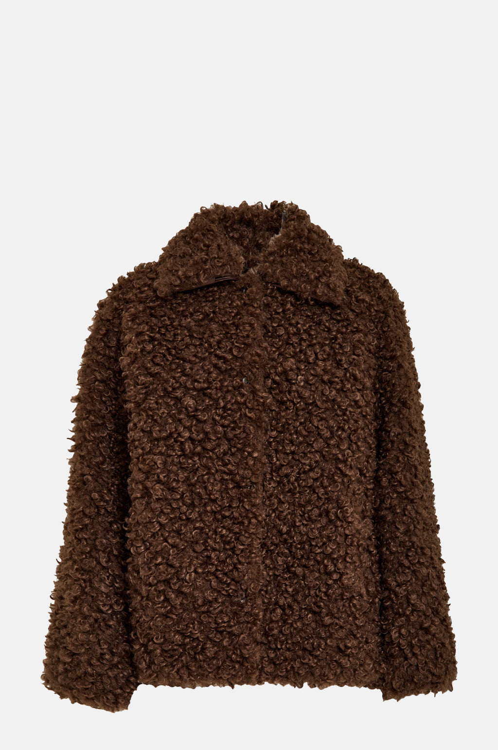 Minus Petzy Faux Fur Jacket Chicory Coffee.
