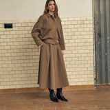 Rosea Midi Skirt Tiramisu