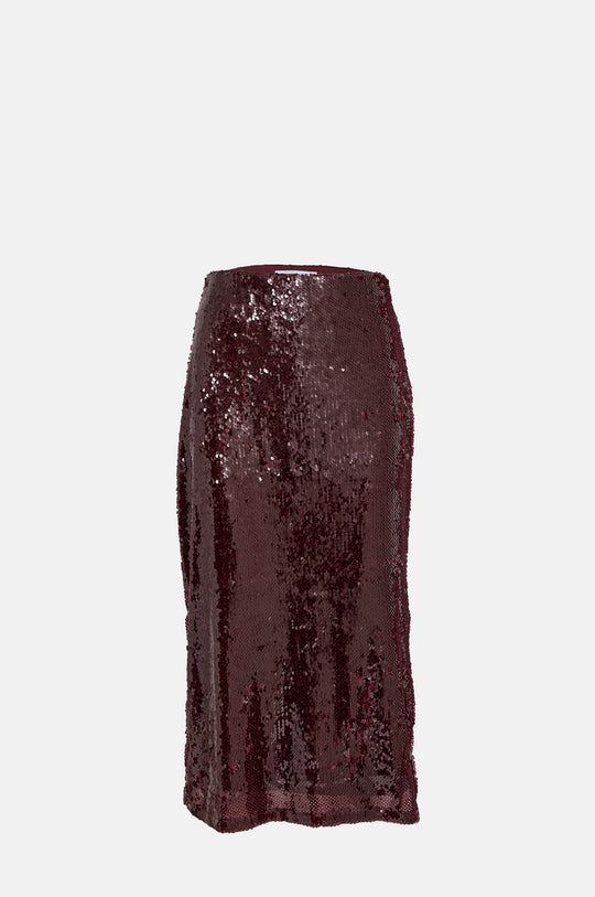 Zidda Midi Skirt Cordovan