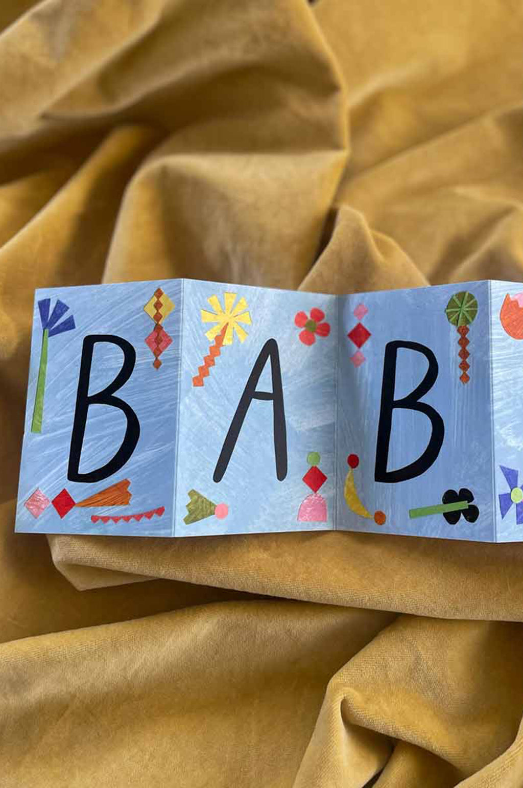 Baby Concertina Greeting Card