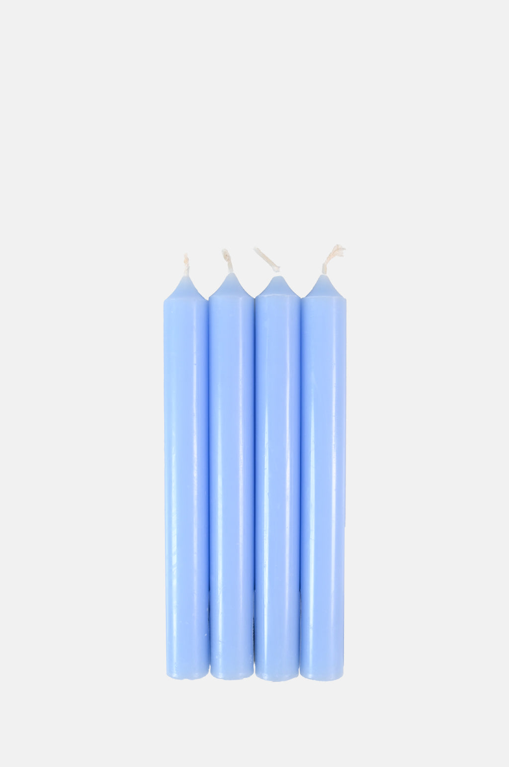 Box of 12 Dinner Candles Bleu Clair