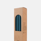 Box of 12 Dinner Candles Bleu Lagon
