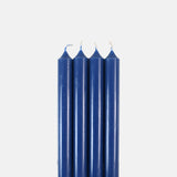 Box of 12 Dinner Candles Bleu Marine