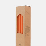 Box of 12 Dinner Candles Orange