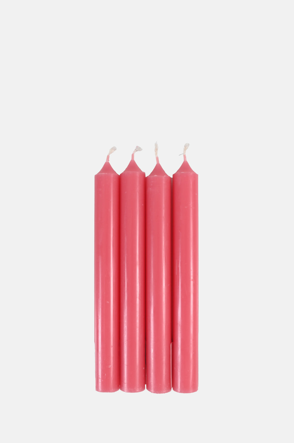 Box of 12 Dinner Candles Rose Clair