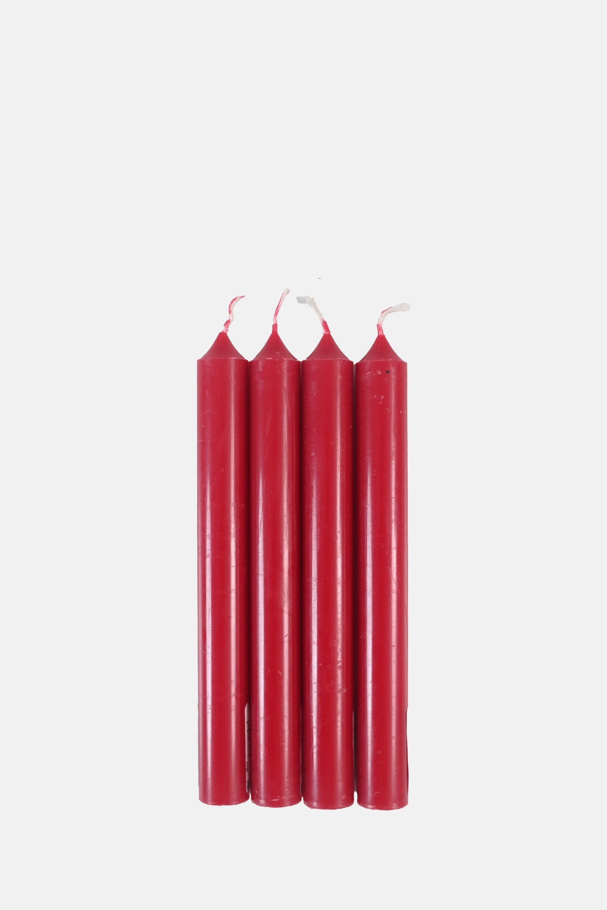 Box of 12 Dinner Candles Rouge