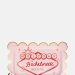My Minds Eye Bachelorette Scalloped Plate.