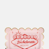 My Minds Eye Bachelorette Scalloped Plate.