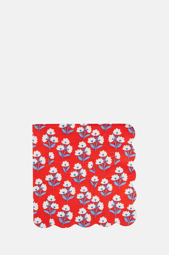 Floral Cocktail Napkin